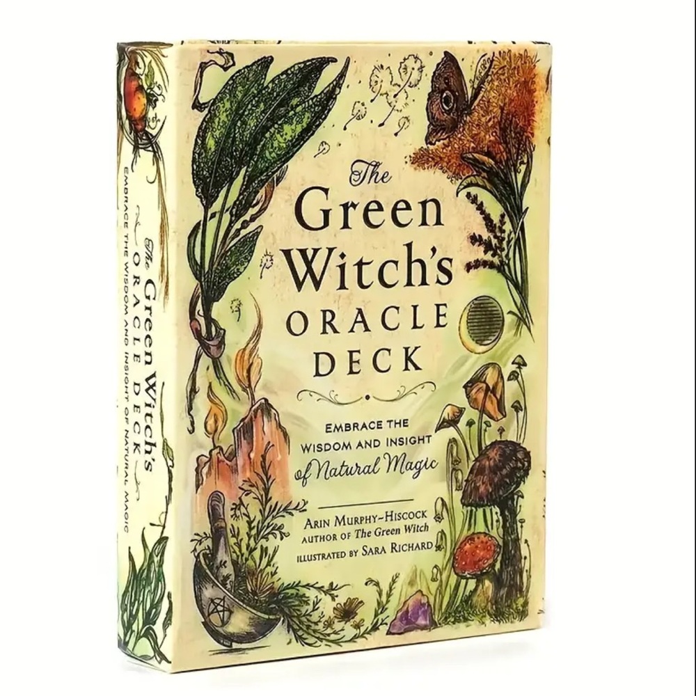 The Green Witch's Oracle Deck Embrace Natural Magic & Wisdom Arin Murphy-Hiscock